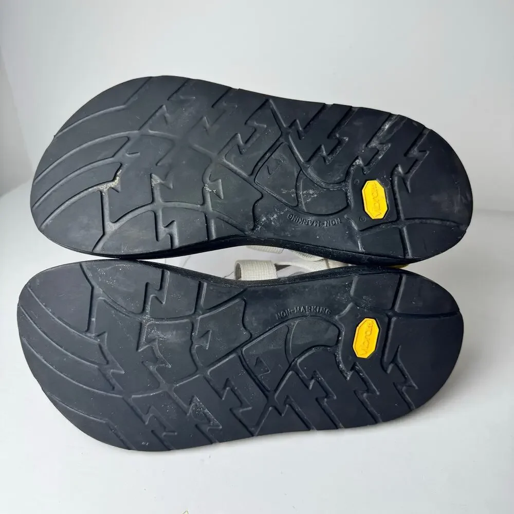 Chaco Z/1 Sandals Men’s M 8 Cream Yellow Vibram Hiking Sport Trail USA Assembled